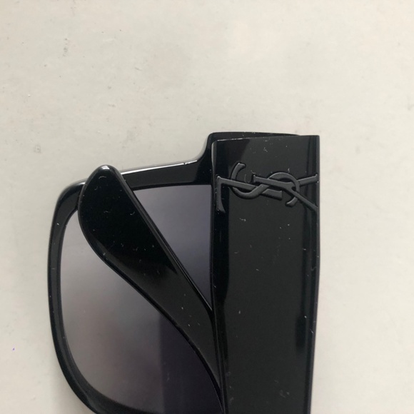 SAINT LAURENT 55MM Oversized Square Sunglasses black - Picture 3 of 16